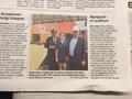 Olympic Experinece The Hague 16_Newspaper 1